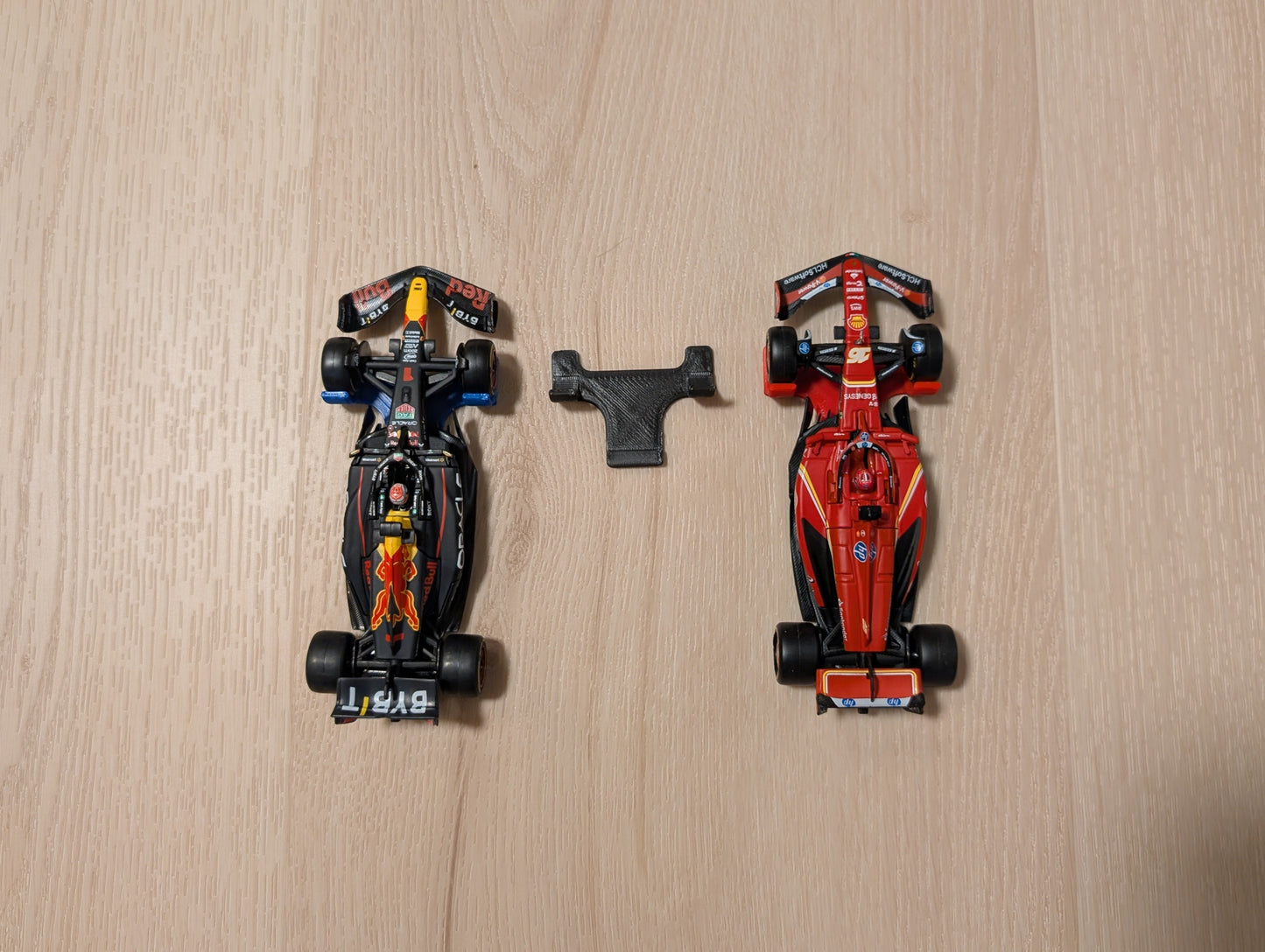 Vertical Wall display mount for F1 (Bburago brand) 1/43 scale die cast cars