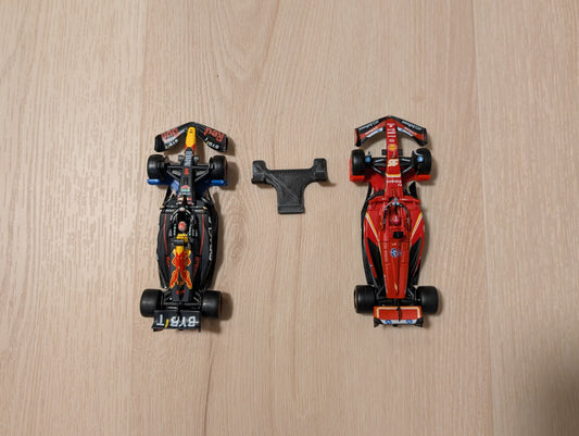 Vertical Wall display mount for F1 (Bburago brand) 1/43 scale die cast cars