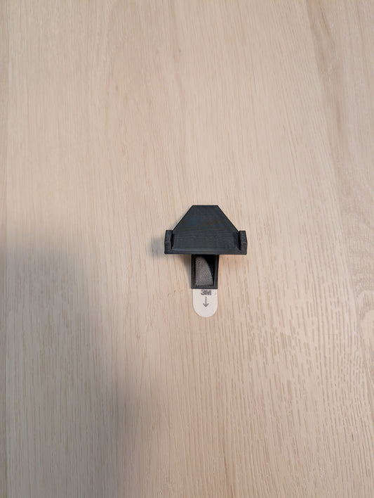 Horizontal (angled) wall display mount for LEGO F1 Speed Champions cars