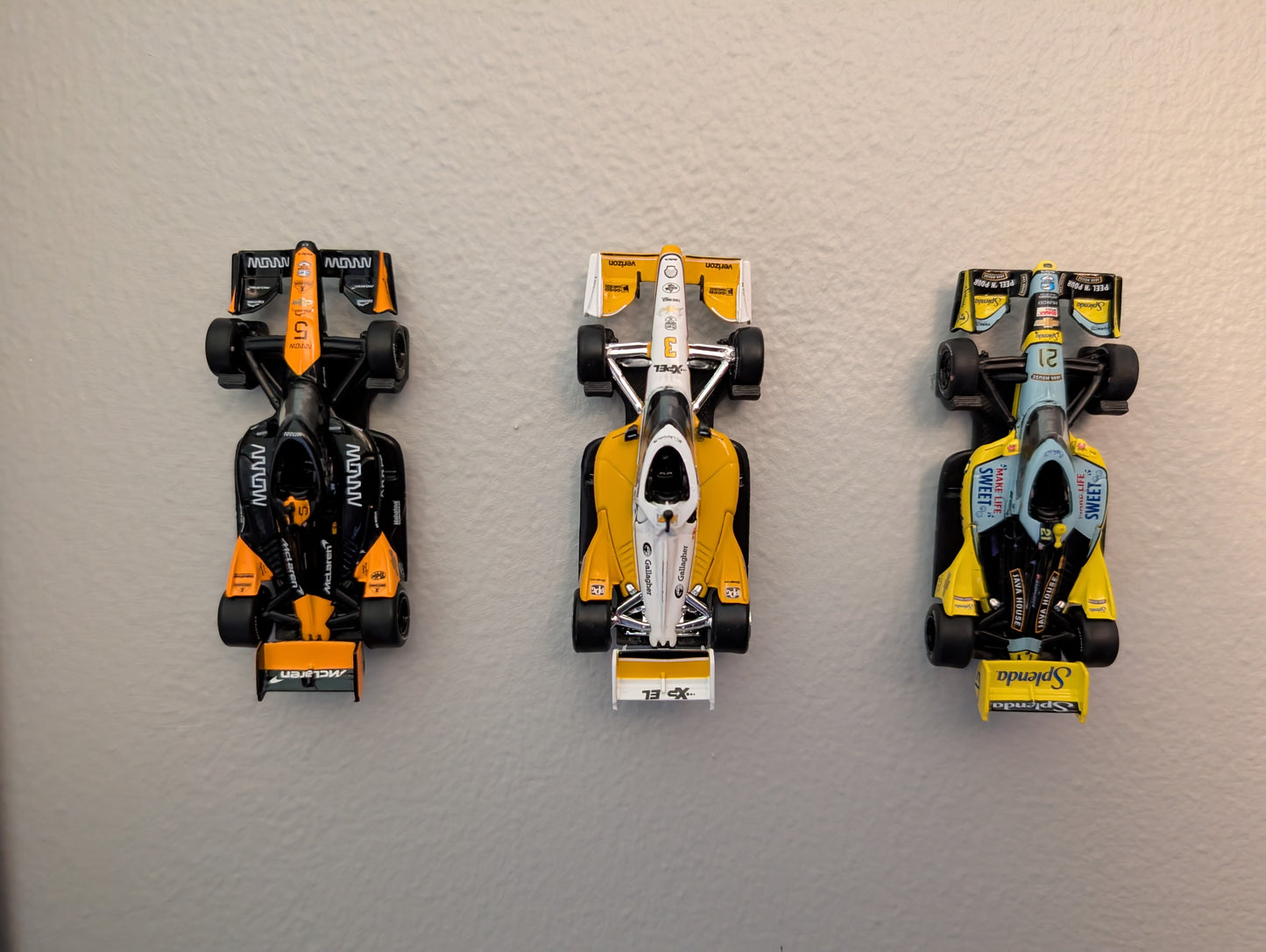 1/64 Scale F1 and Indycar Model Car Wall Mount: ixo modelcars, Easy Install