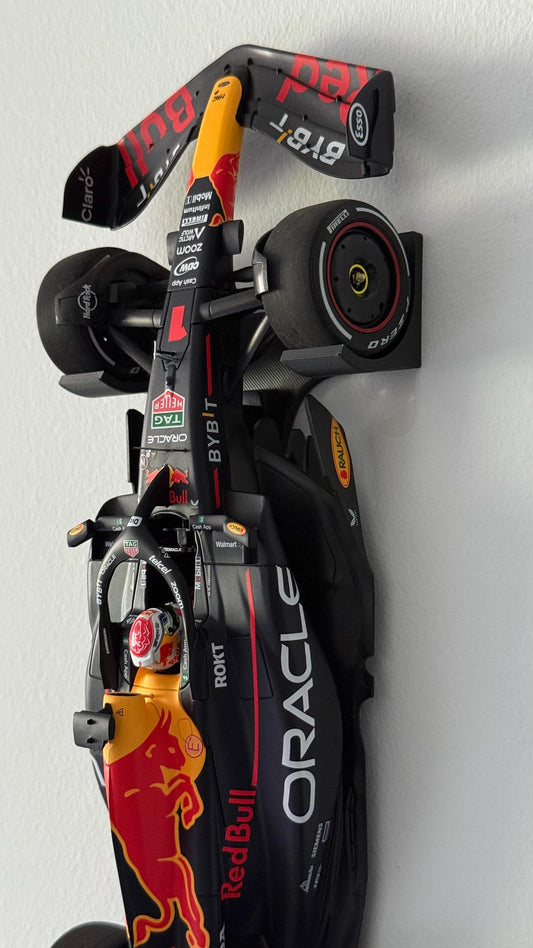 1/18 Scale F1 Car Wall Mount - Minichamps and Bburago Model Display