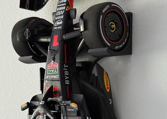 New 1:18 scale F1 and Indycar wall mounts available