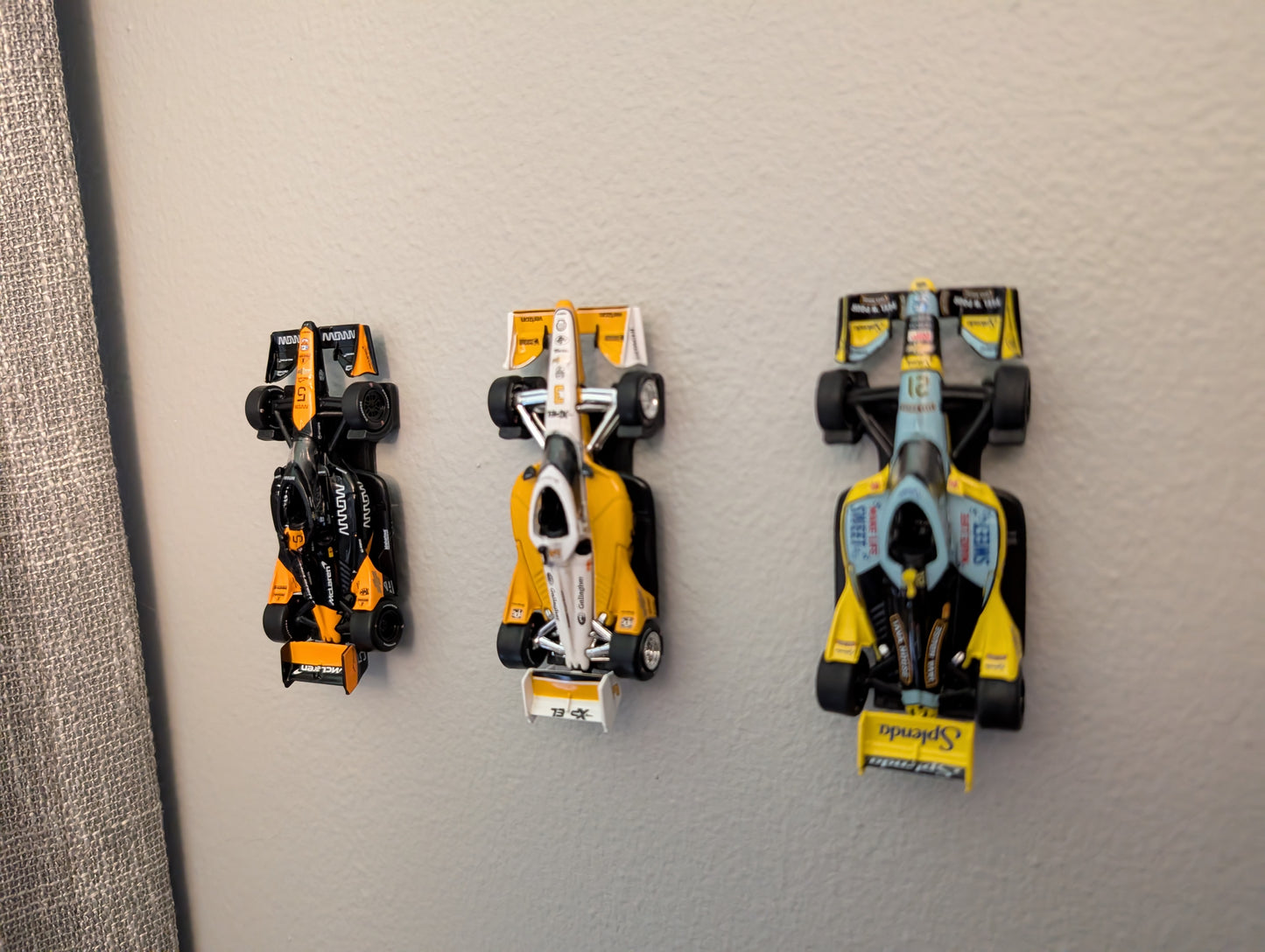 1/64 Scale F1 and Indycar Model Car Wall Mount: ixo modelcars, Easy Install