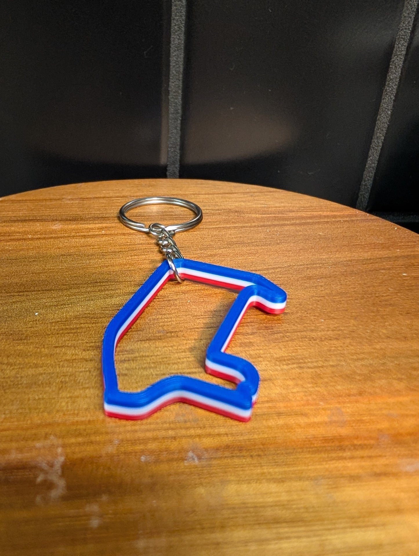 Las Vegas GP F1 race track keychain