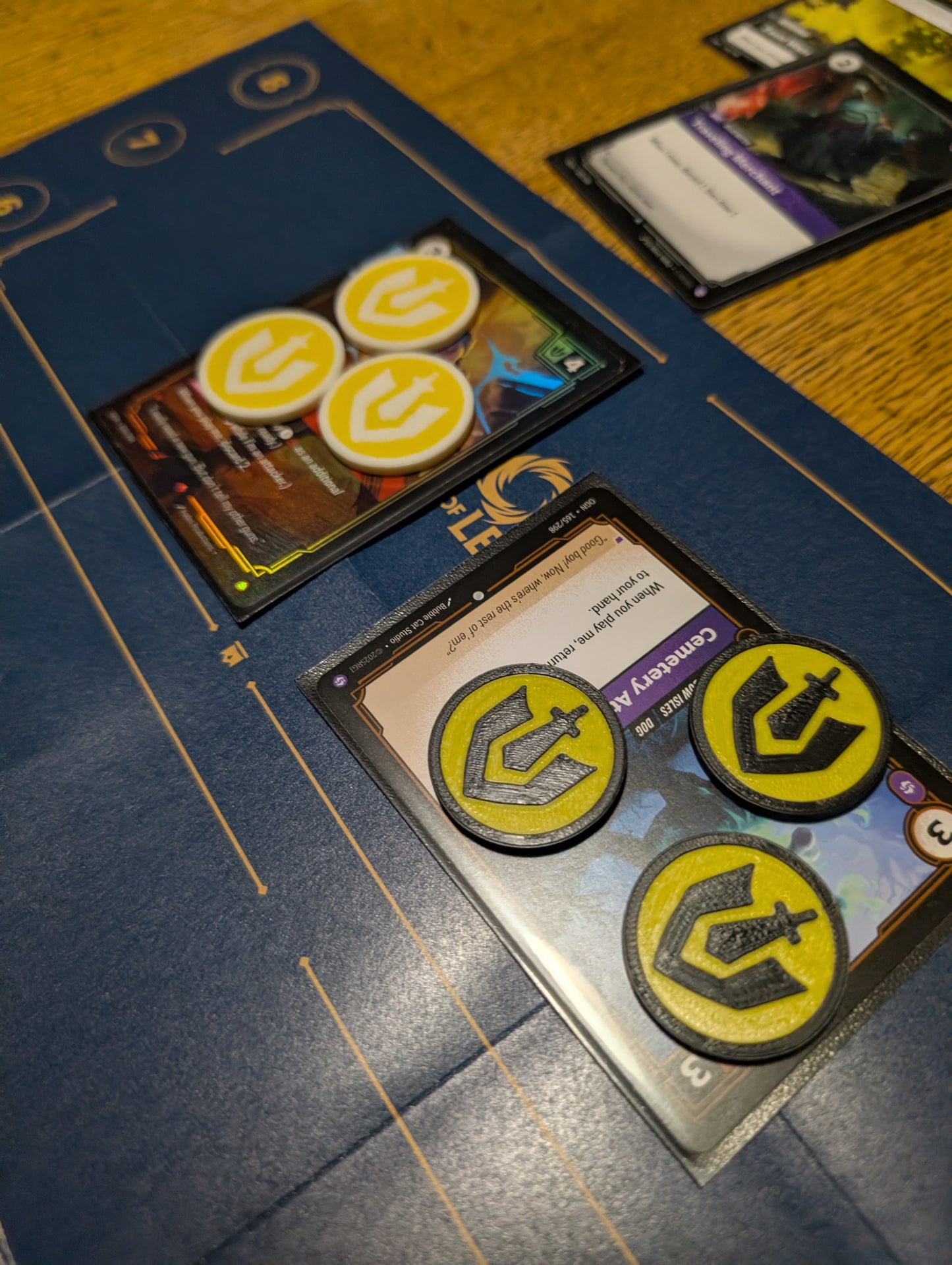 Riftbound: League of Legends rune point and buff tracking tokens