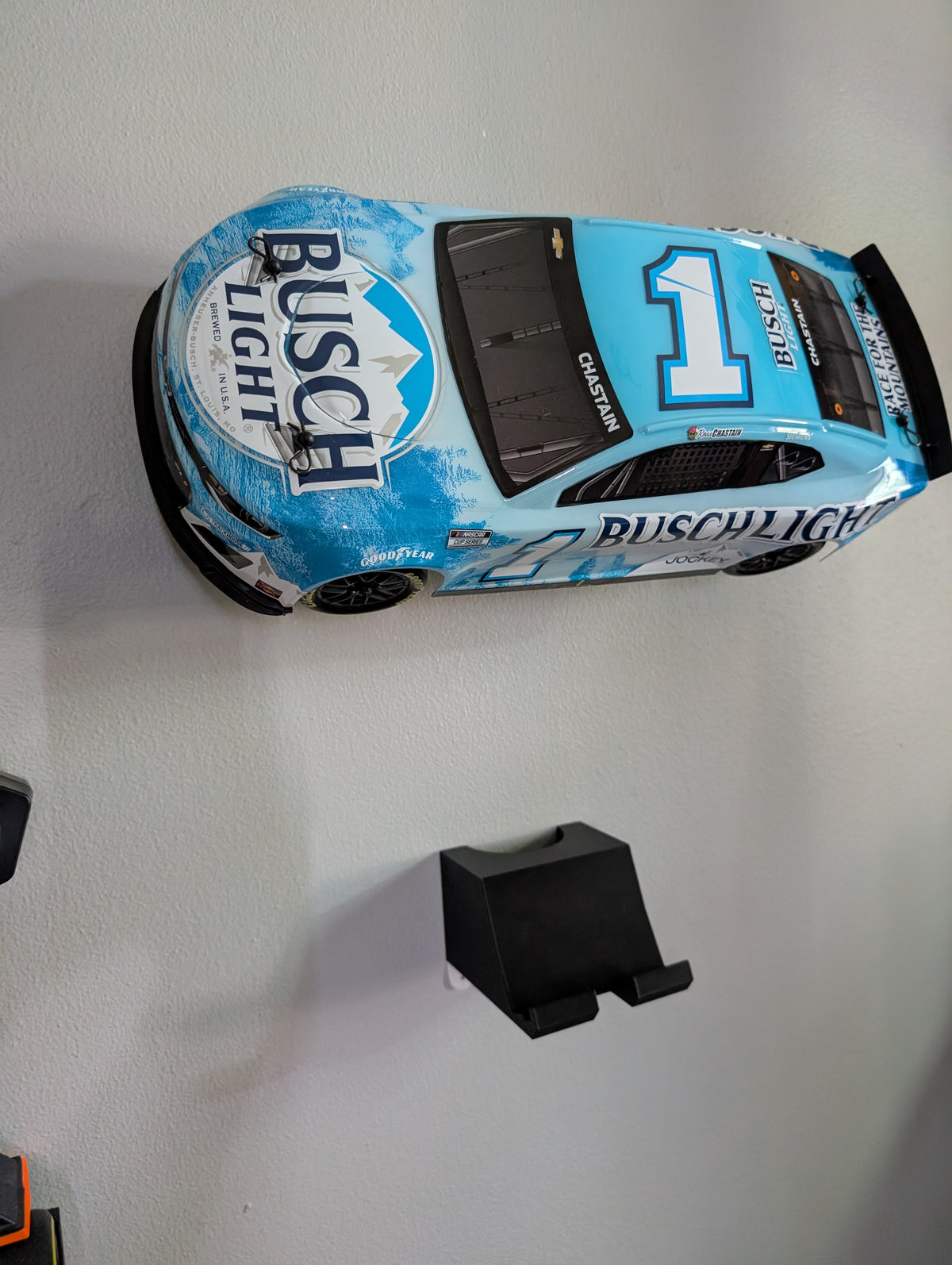 Losi NASCAR 1/12 scale remote controlled car wall mount