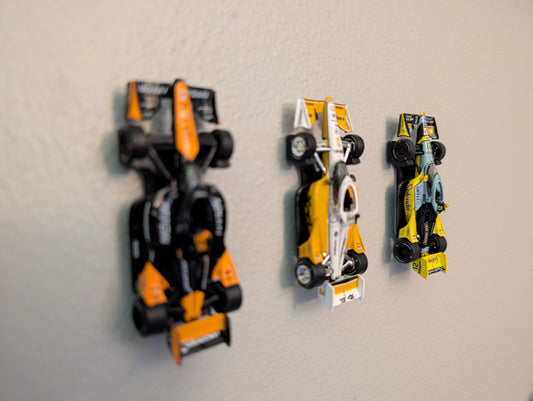 1/64 Scale F1 and Indycar Model Car Wall Mount: ixo modelcars, Easy Install