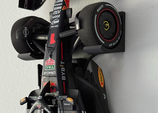 1/18 Scale F1 Car Wall Mount - Minichamps and Bburago Model Display